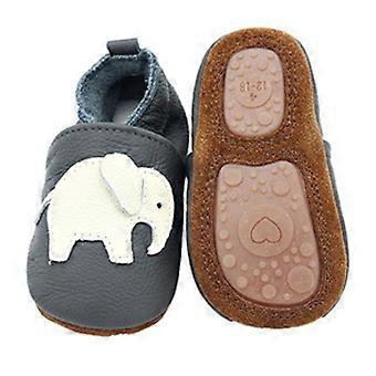 1 pair Baby Leather Shoes First Walking Infants Toddler Soft Sole Cute Boys Girls Crawling Slippers