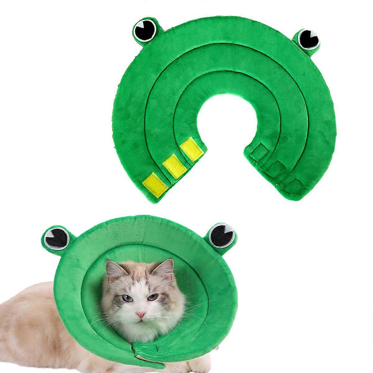 Soft Cat Recovery Collar,Cat Cone Collar Soft, Adjustable Dog Cat Cone,Dog Protective Cone Collar After Surgery,for Cats and Small Dogs