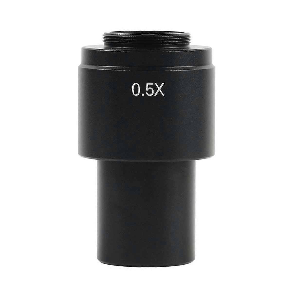 Microscope Kit 0.35X 0.5X 1X Industry Mono Lens Zoom Lens, 10A 0.7X~4.5X Industry Microscope Lens Microscope Lens Adapters (Color : 0.5X)