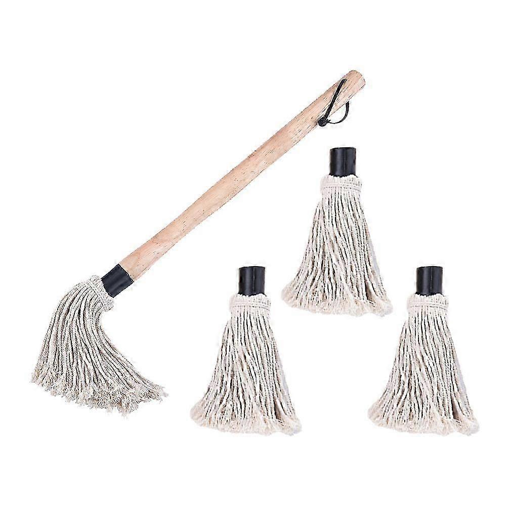 1 Set Barbecue Brush Replaceable Baking Brush Kitchen Grill Oil Brush (Assorted Color)