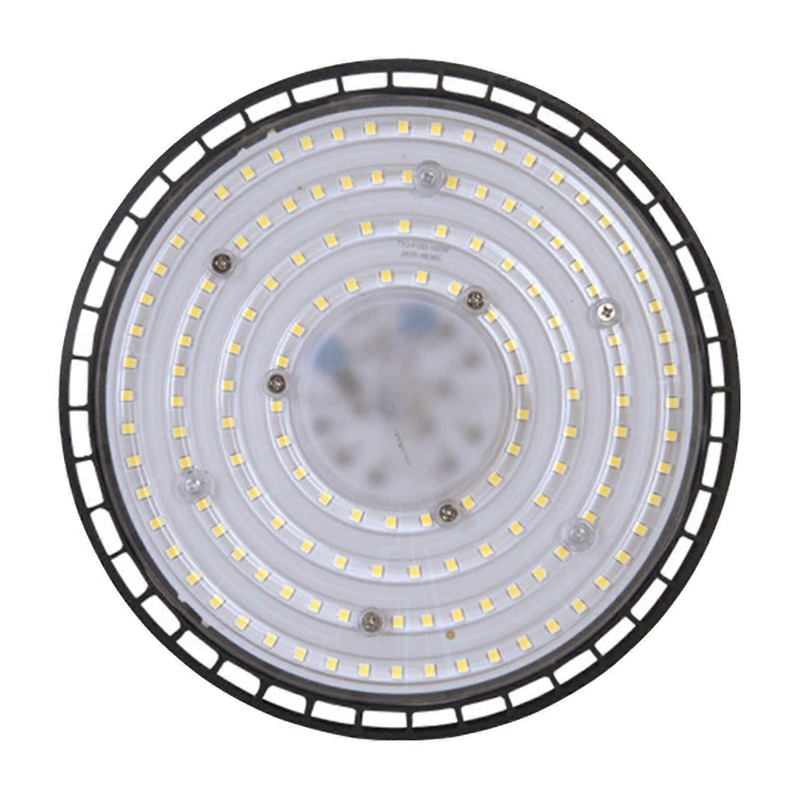 100W UFO LED High Bay Ceiling Light, Workplace Lighting, 6500K Shop Barn LED Light