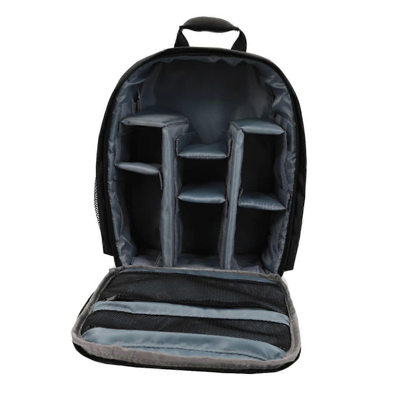 Camera Backpack for Photographers - Nylon Outdoor Travel Bag with Compact Storage Pouch for Camera and Accessories