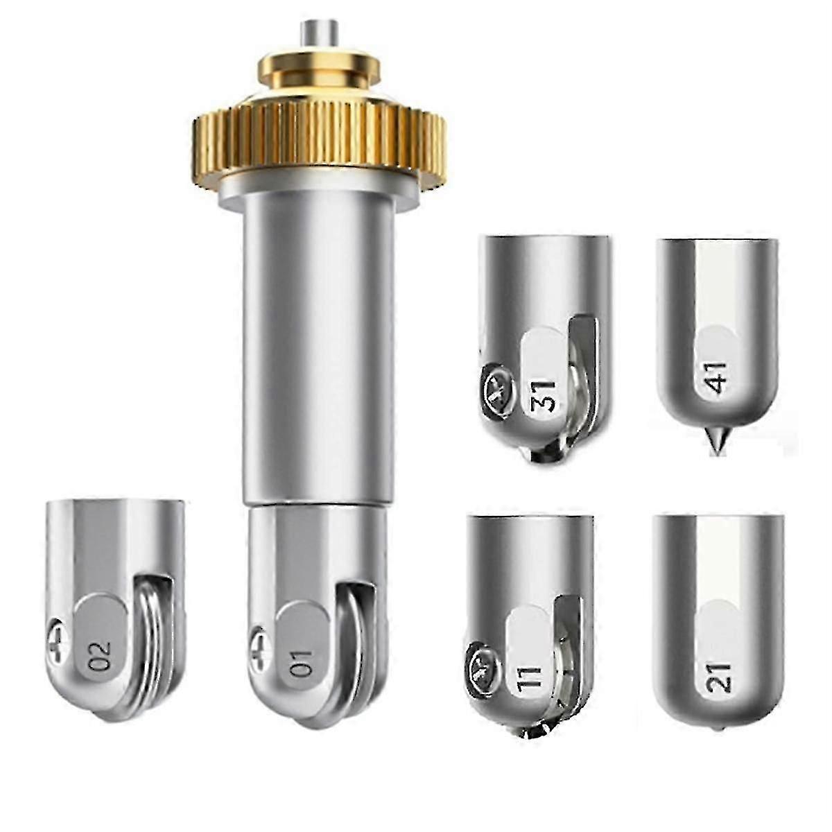 Perforation Blade,Engraving Tip,Wavy Blade,Fine Debossing Tip Single and Double Scoring Wheel for Tool Edition a