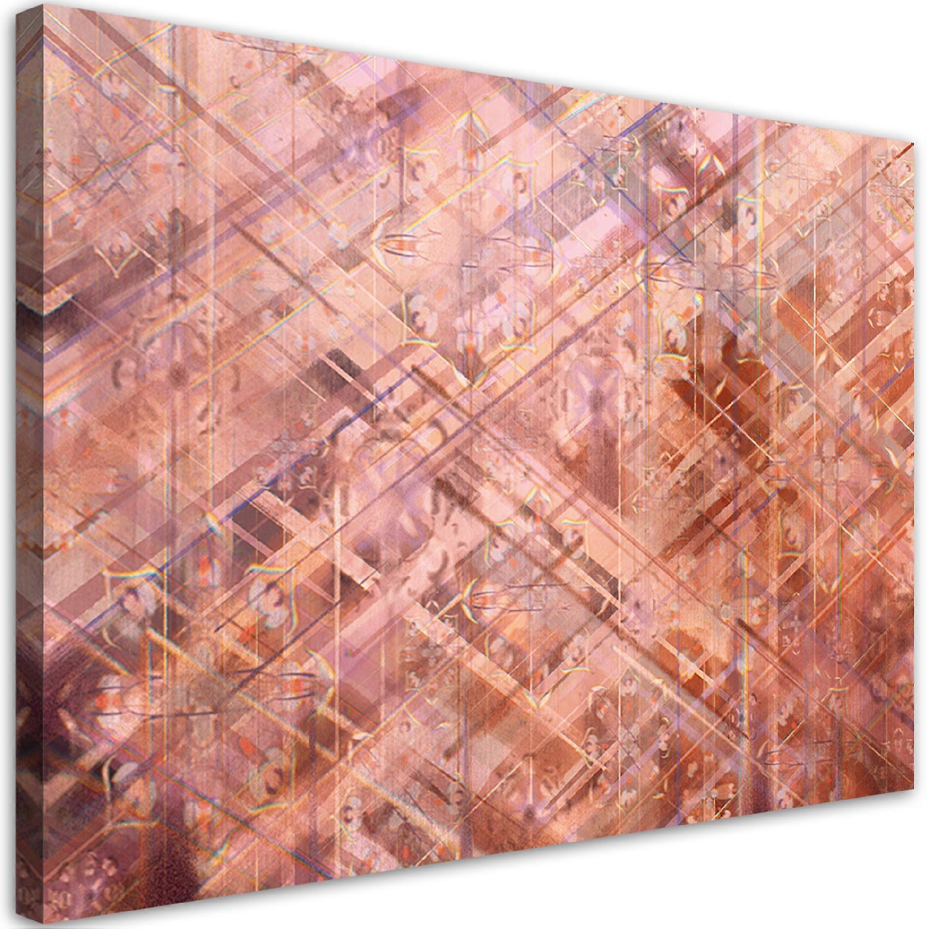 Lienzo, Formas geométricas abstractas - 100x70