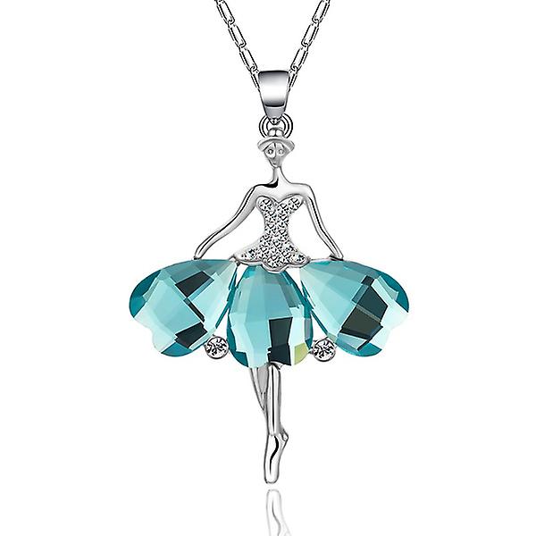 Cute Dancing Girl Pendant [blue]
