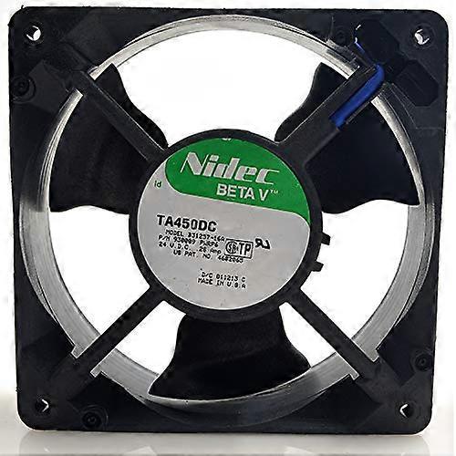 NIDEC TA450DC B31257-16A 12038 24V Inverter Cooling Fan 0.28A 120mm 12cm Low Noise High Airflow