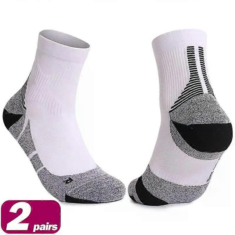 shock-absorbing antibacterial marathon socks