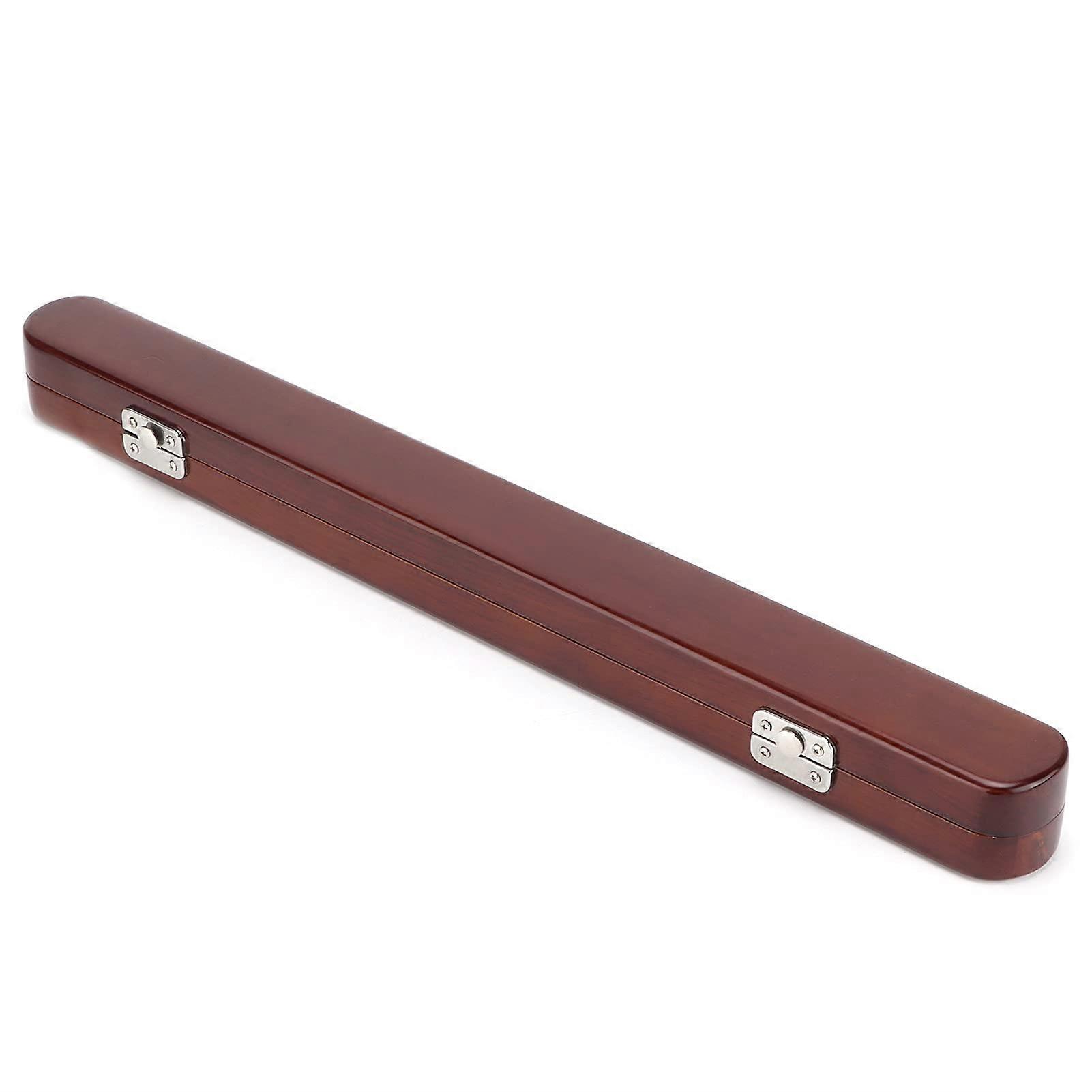 Conductor Baton Case 45cm Wooden Cylinder Holder for Orchestra Director Baton with Durable Design and Travel Compatibility
