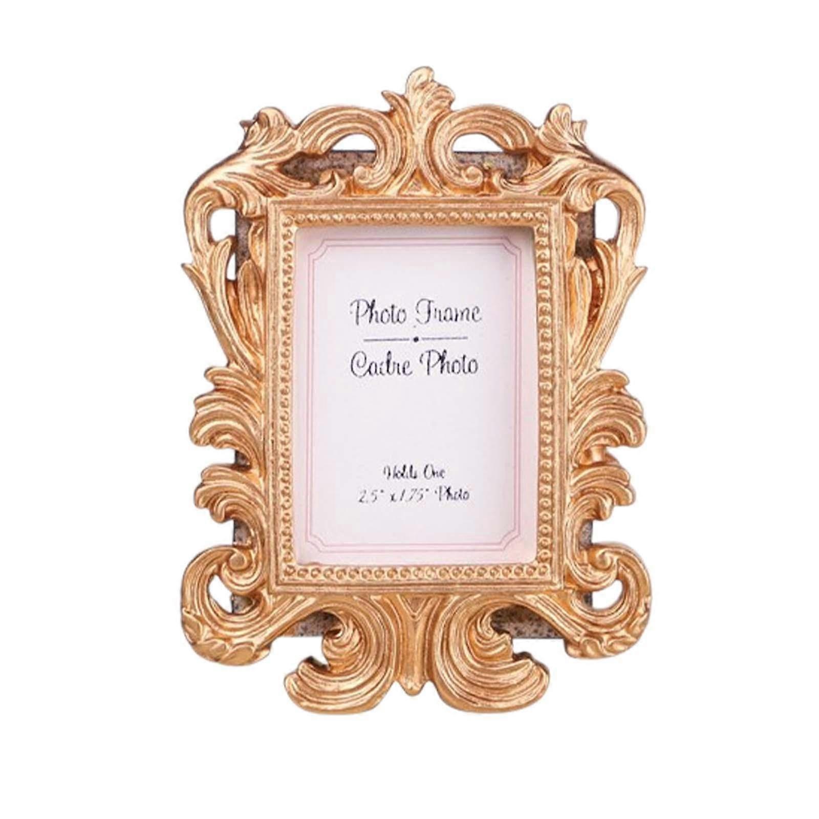 Picture Frame Photo Display Holder Elegant Resin Tabletop Photo Frame Photo