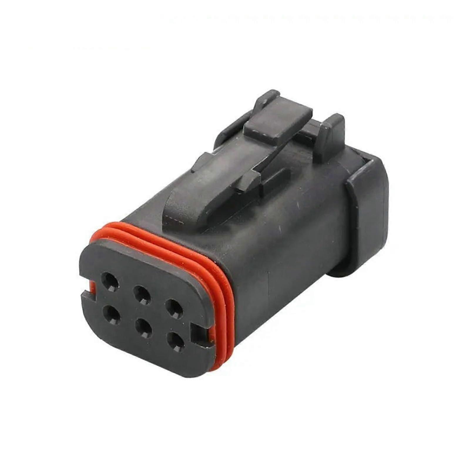 DT16-6SB-KP01 1-20 Sets Of 6-Pin Automotive Wiring Harness Waterproof Connector For Automotive Electrical Wiring