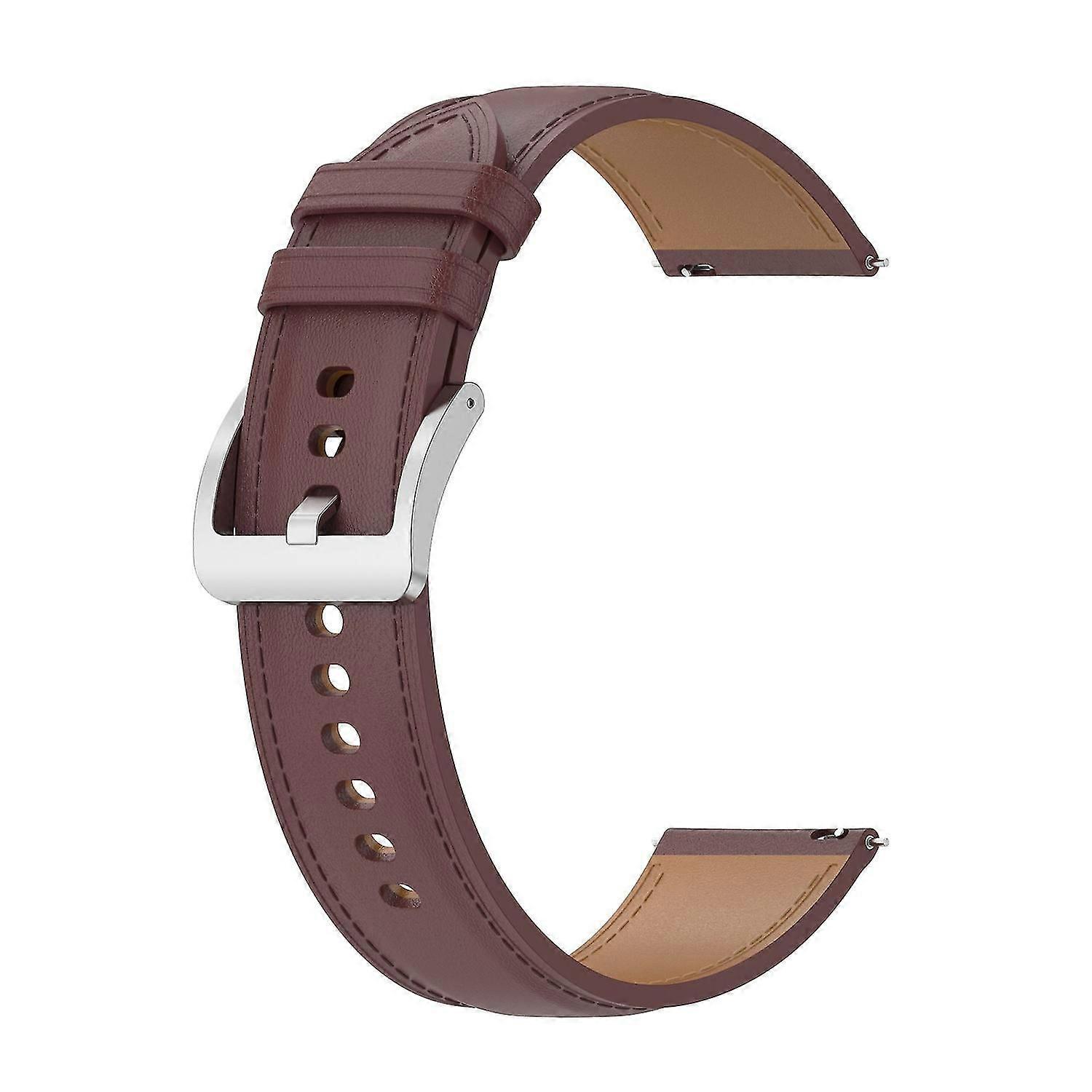 For Huami Amazfit Gts 4 Mini/bip 3 Pro/bip 3/samsung Galaxy Watch 5/4 Watch Band Top Layer Cowhide L