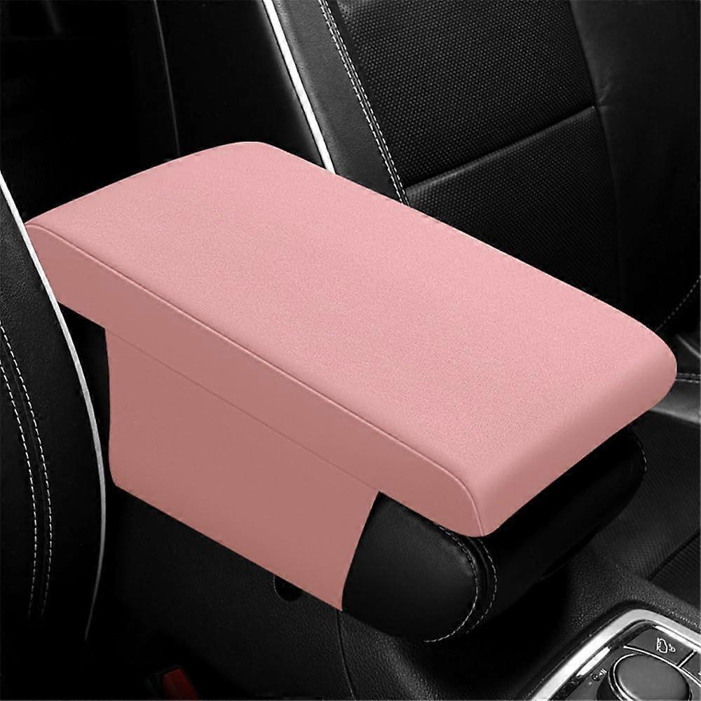Car Center Console Cushion, Memory Foam Armrest Car Cushion, Elbow Pillow, Pink
