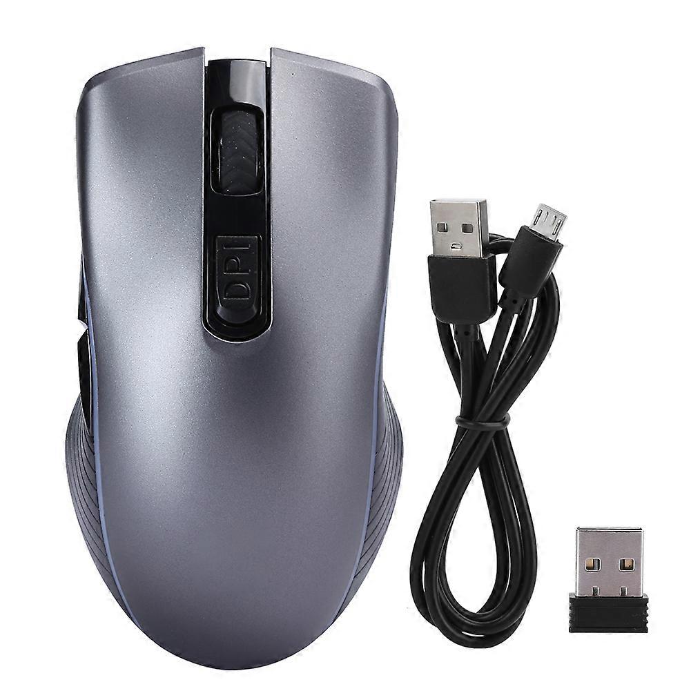 Wireless Mouse for Rechargeable DualMode Computer Mute Game Office Universal