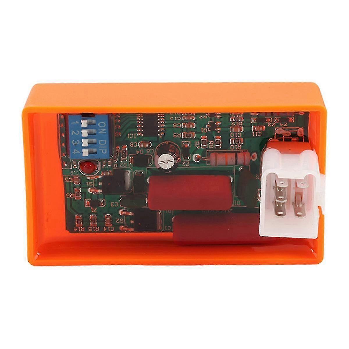 Motorcycle Igniter 5-Pin AC CDI Box with DIP Switch Motorcycle Ignition Speed Limit 4000-12000 for W Edition 0719