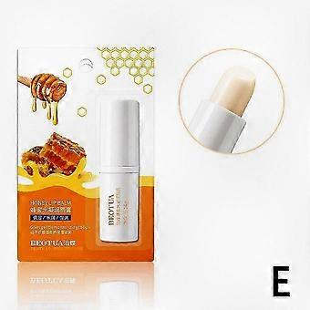 Bálsamo labial hidratante com mel, pêssego e morango para hidratar os lábios adequado para várias marcas