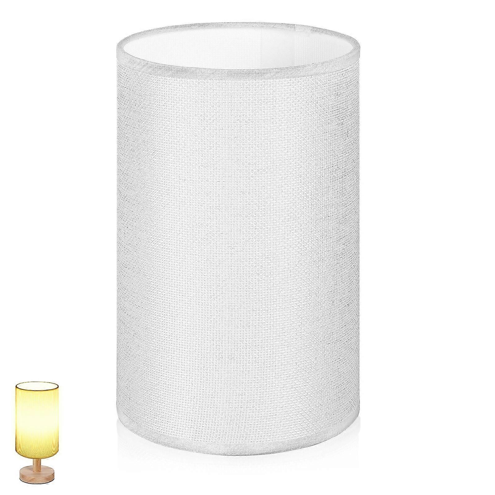 Lamp Shade Desk Lamp Cloth Lampshade Cylinder Lampshade Universal Household E27 Lamp Shade Bedside Lampshade