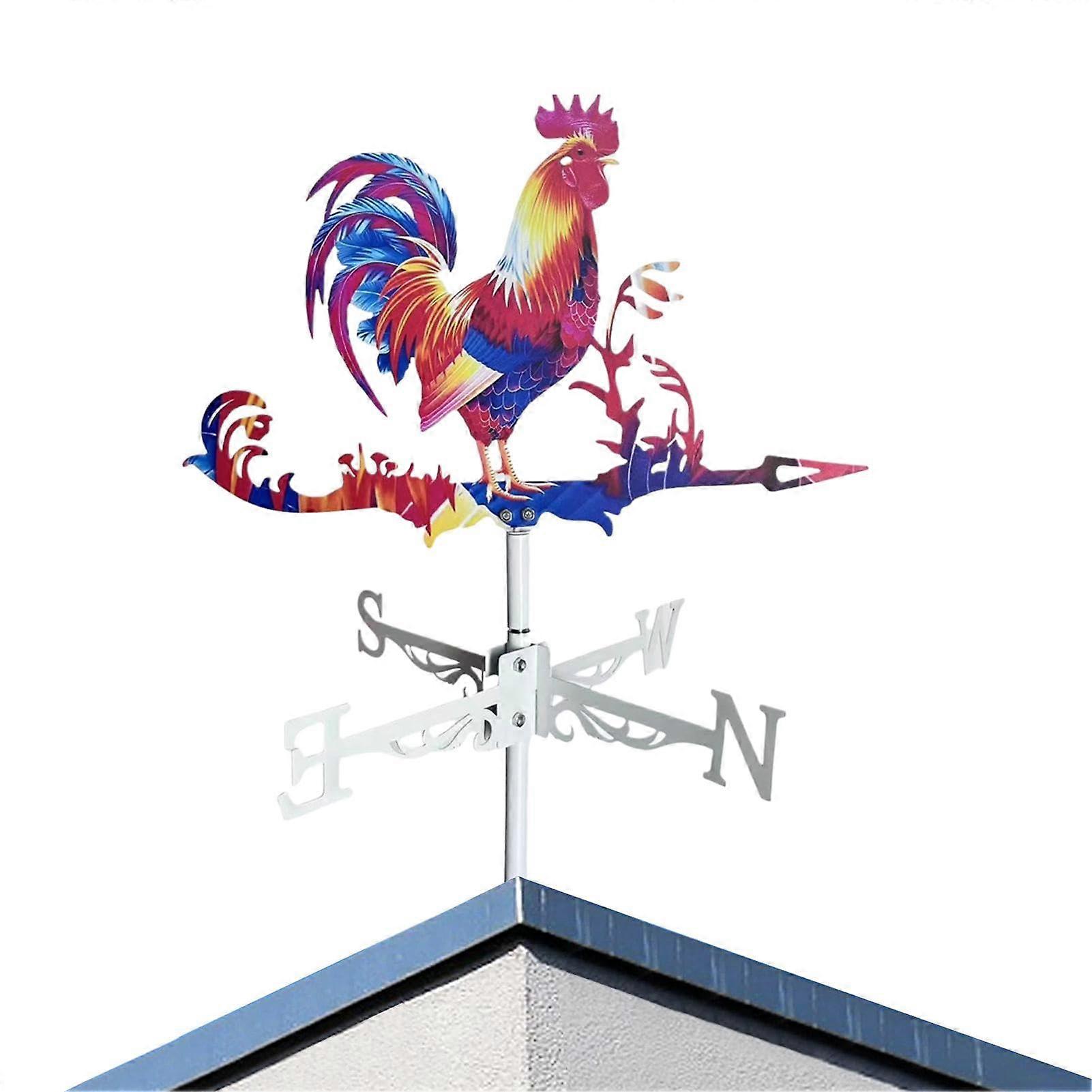 Outdoor Wind Indicator Weather Vane with Durability for Garden Backyard