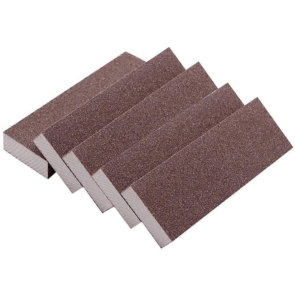Extra Long Grinding Sponge Block 200 mm – Wet-Dry Grinding Tool for Wood, Metal, Plastic – Grit 120-240, 5 Pieces