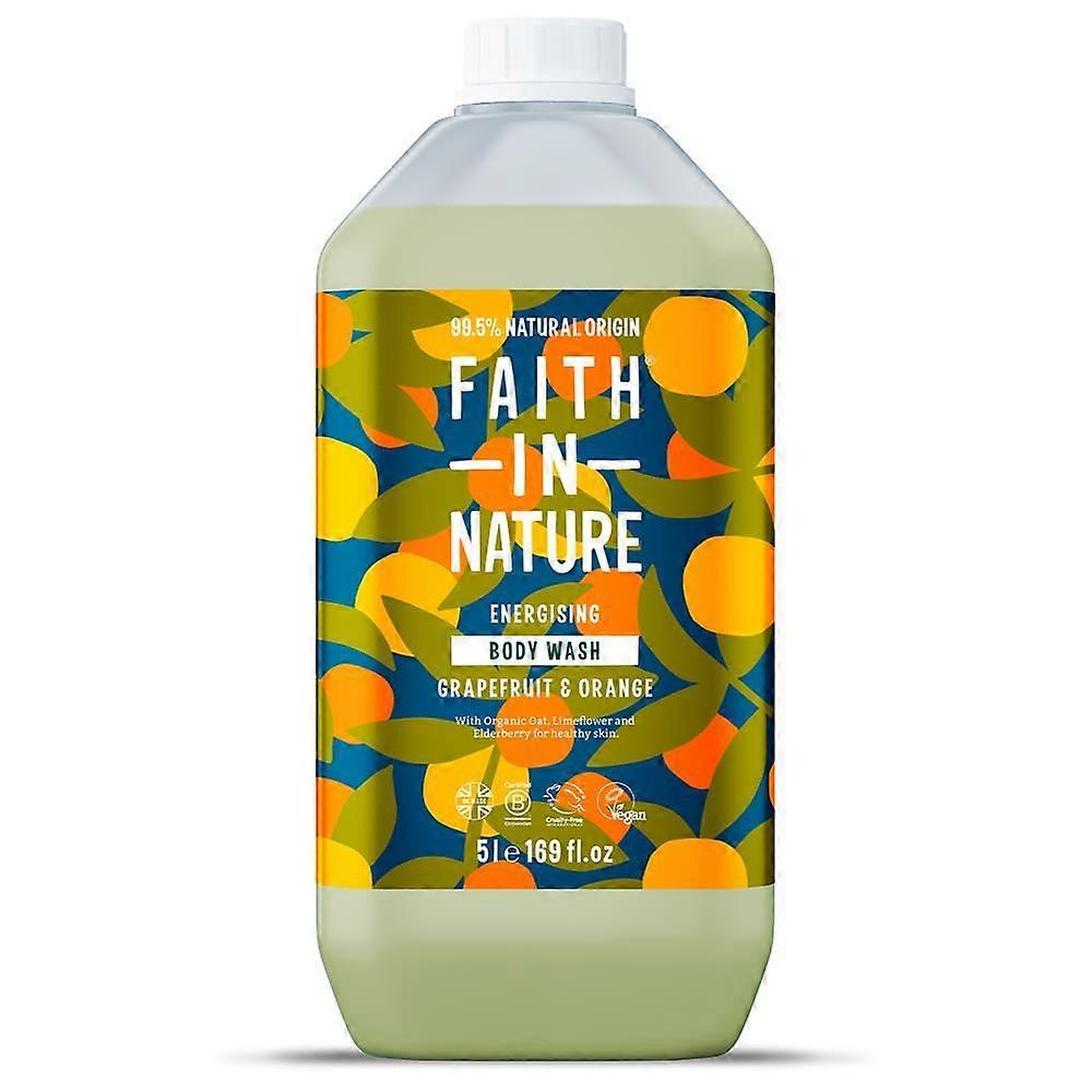 Faith in Nature Grapefruit & Orange Body Wash 5 Litre