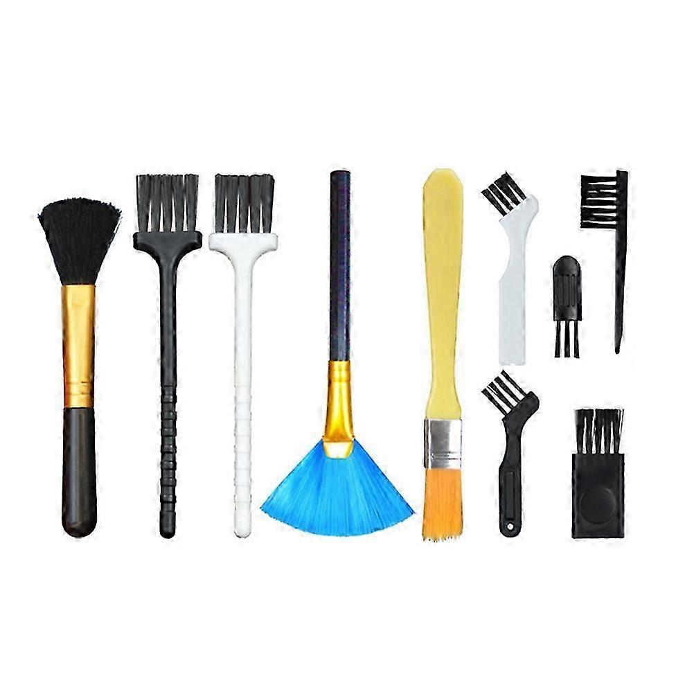 10pcs Hair Computer Keyboard Cleaning Brush Home Cleaning Brush Multi-function Dust Remover