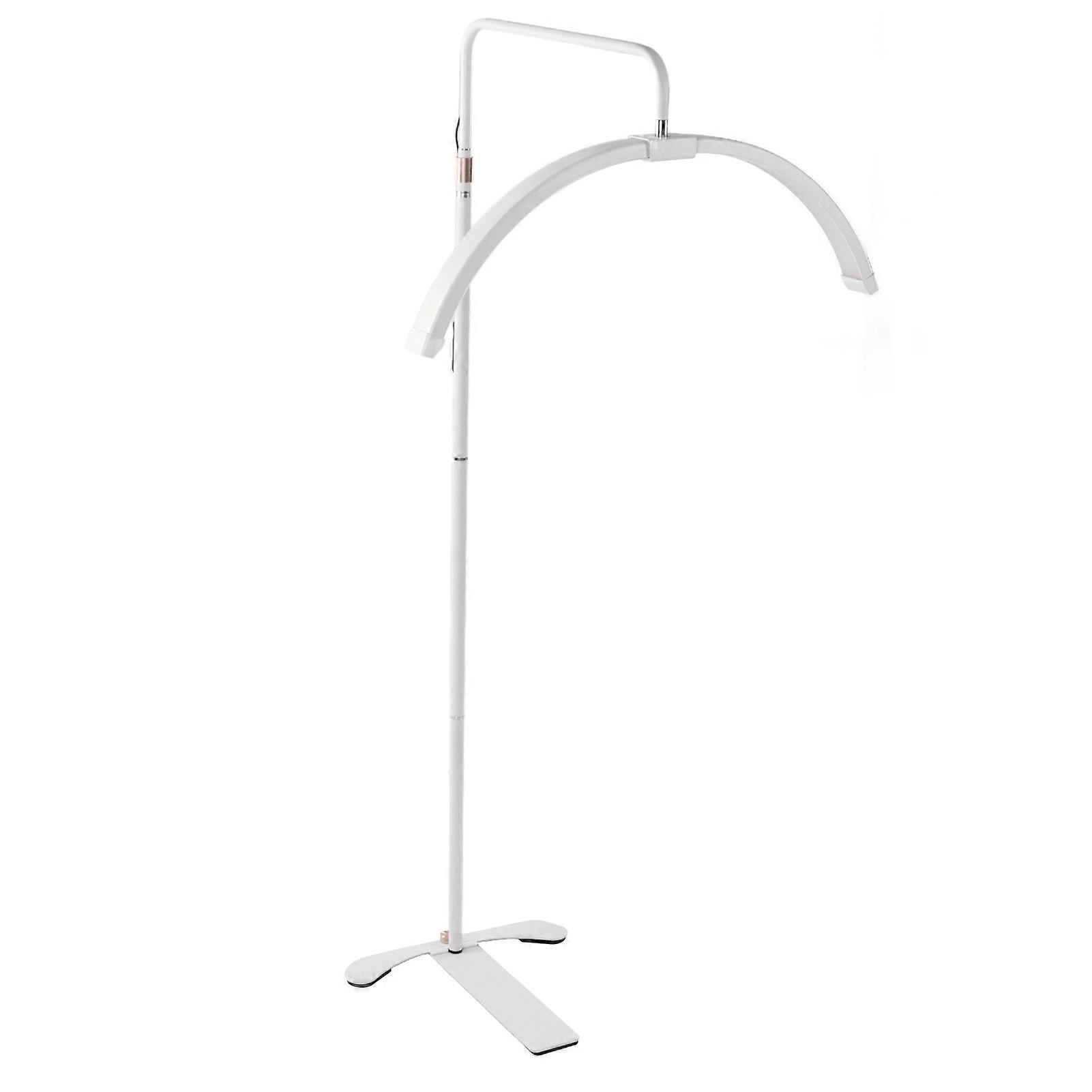 Adjustable Half Moon LED Floor Lamp - Perfect for Makeup, Skincare & Live Streaming