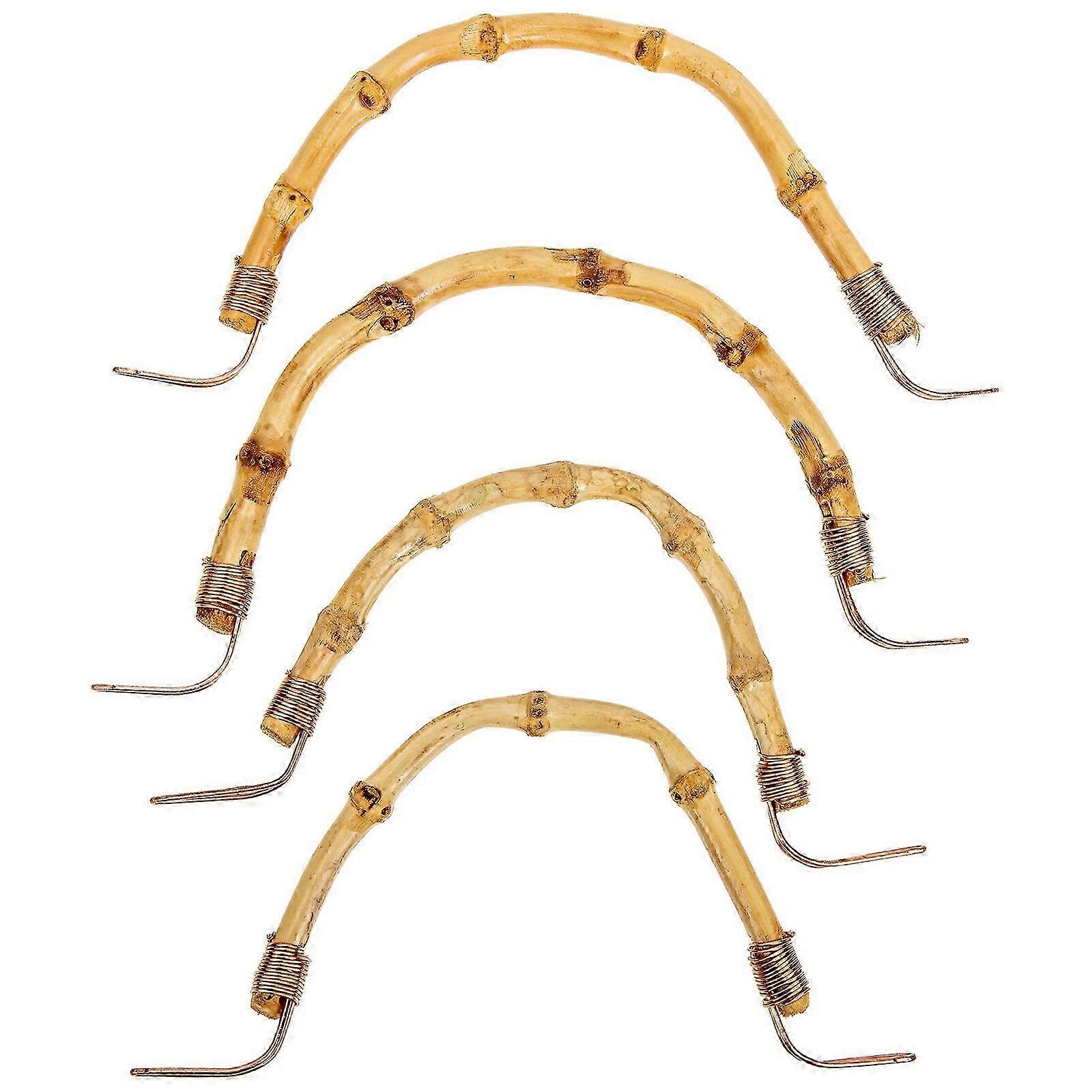 4Pcs Bamboo Handle Kitchen Kettle Accessories for Teapot Grip, Comfortable and Durable Replacement for Your Teapot