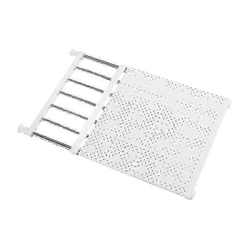 30X23cm White Umbrella Stands & Racks 1 Set Closet Shelf Wardrobe Partition Clothes Shelf Storage Ra