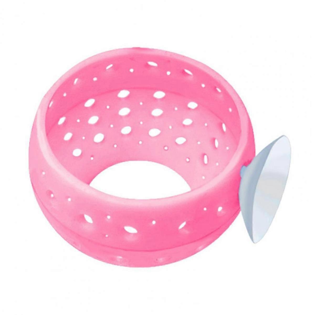 Fish Tank Accessory Small Hole Hollow Fish Cave Plastic Aquarium Decor with Suction Cup for Shrimp