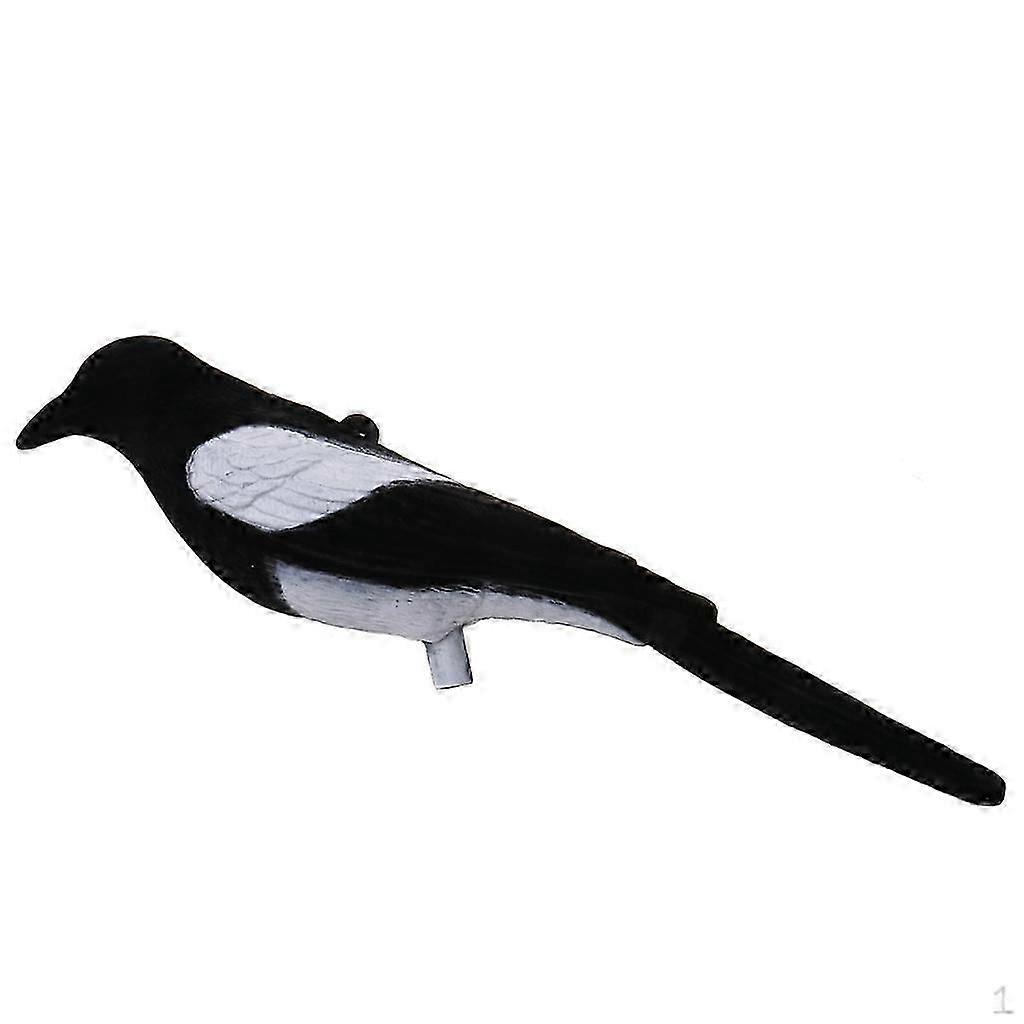 Full Flocked Calling Magpie Decoy /Hunting Decoying