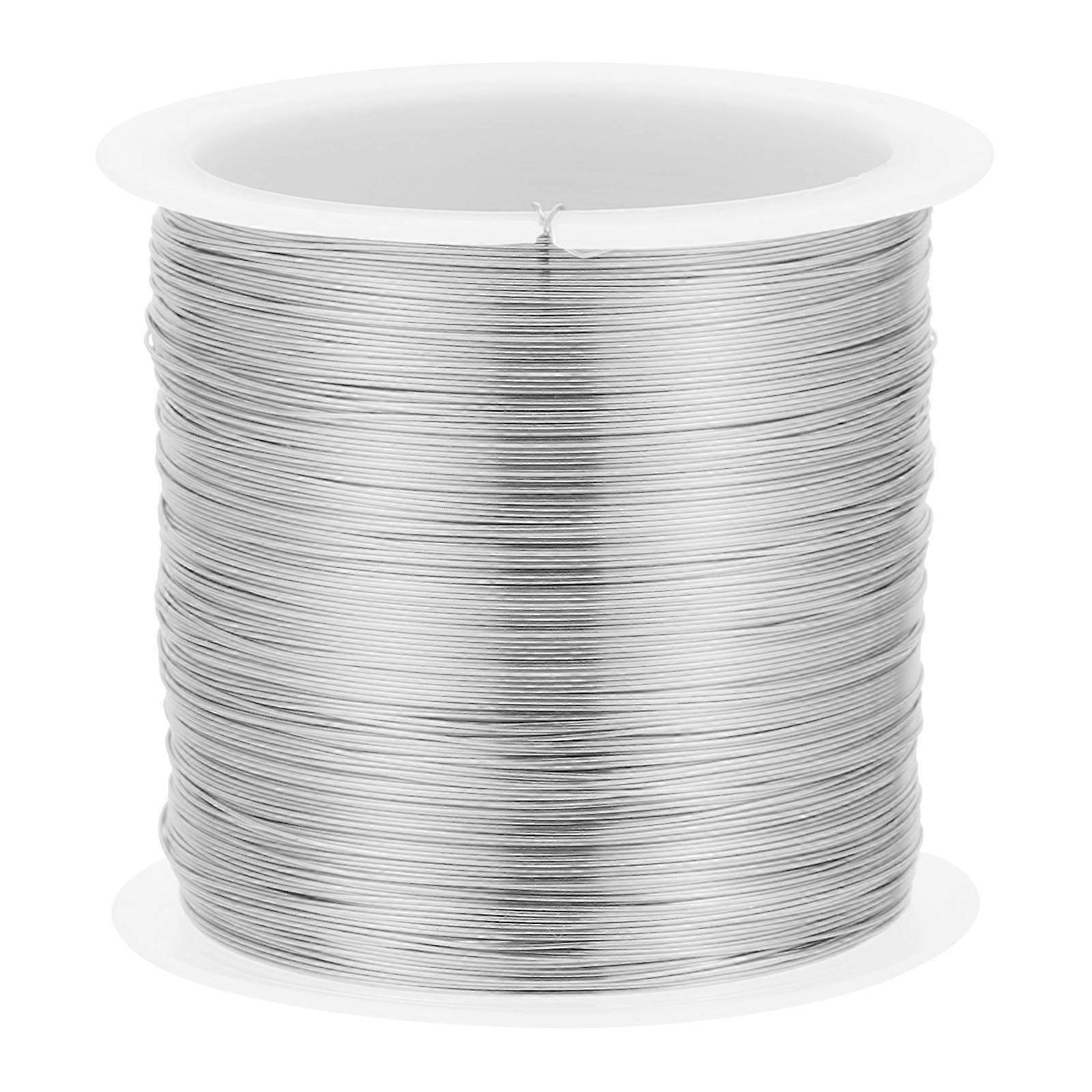 Copper Wire for DIY Jewelry Making Durable Beading String Silver Color Suitable for All Crafts 1