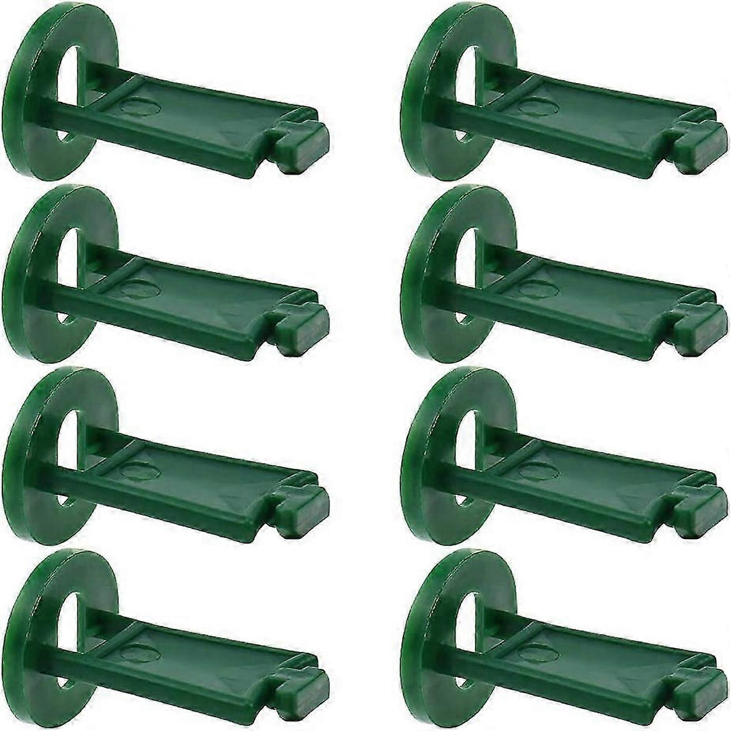 50 قطعة الدفيئة تويست كليب البلاستيك حديقة جدار مقاطع لتسلق النباتات لأجزاء الحدائق قفل كليب كيت