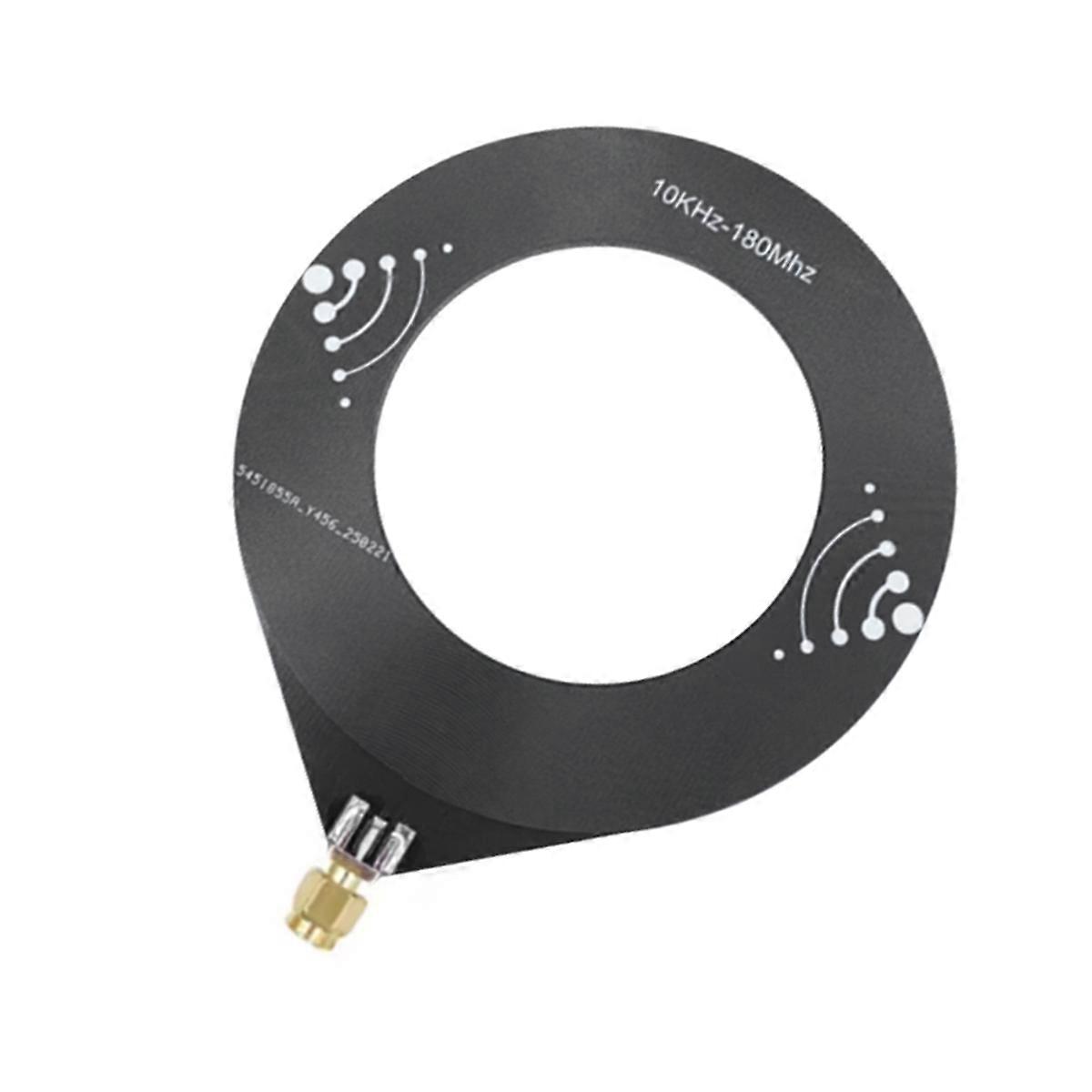 Portable Donut SDR Antenna Indoor Radio Antenna Antenna 10kHz-180MHz SMA Loop Antenna for Radio Wal