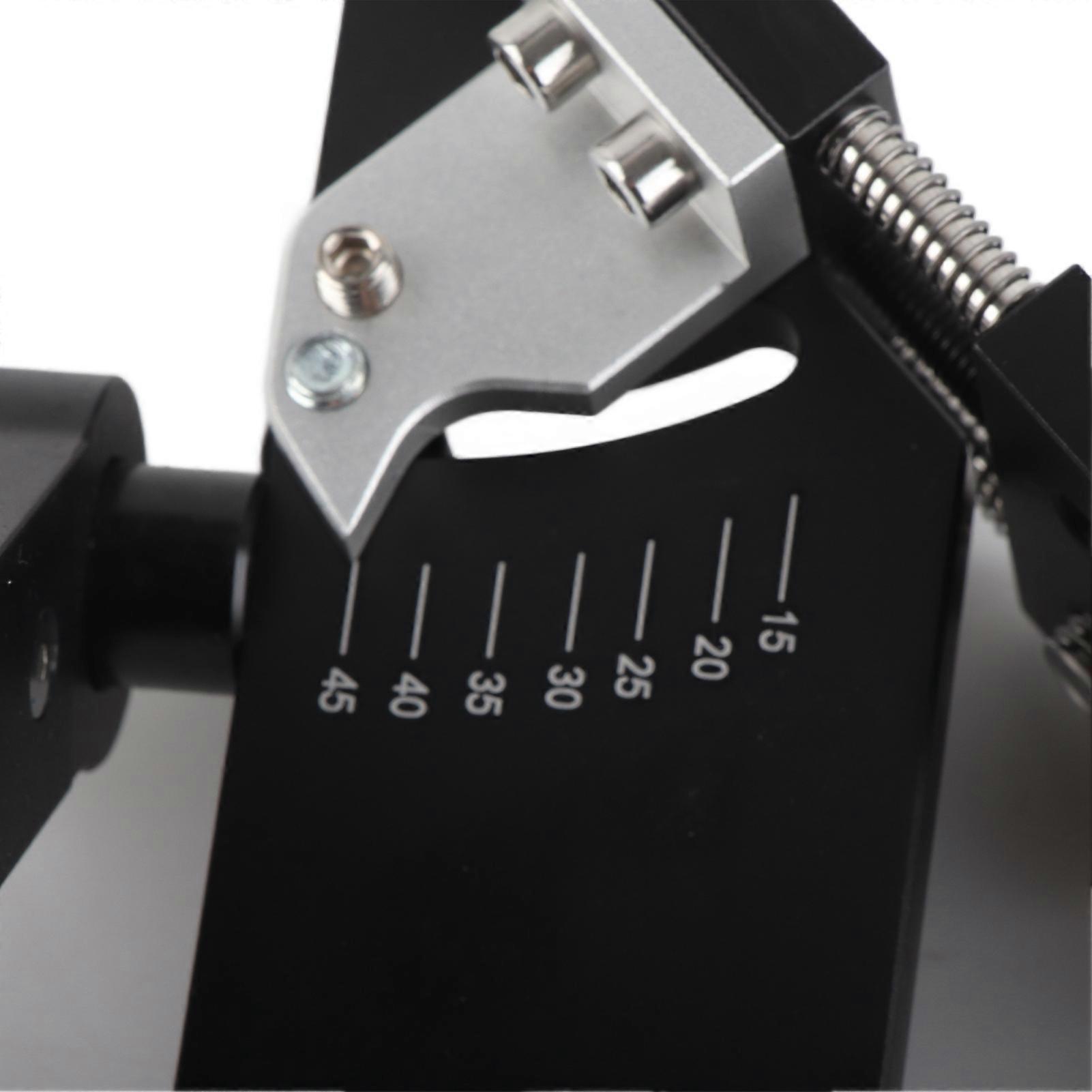 Lawn Mower Blade Sharpener Tool Jig Machine 15°‑45° Adjustable Frame with Ball Bearing Manufacture Handle 