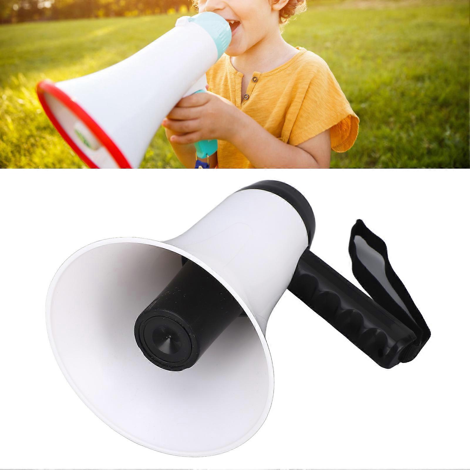 Handheld Megaphone Loud Rechargeable Support Recording Portable Bullhorn for Broadcasting Stall