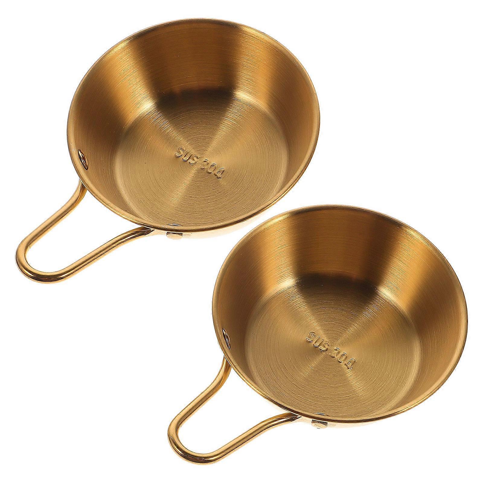 Collapsible Cups Camping Multi Functional Portable Bowl .68x4.72x1.57in Durable Construction 2Pcs