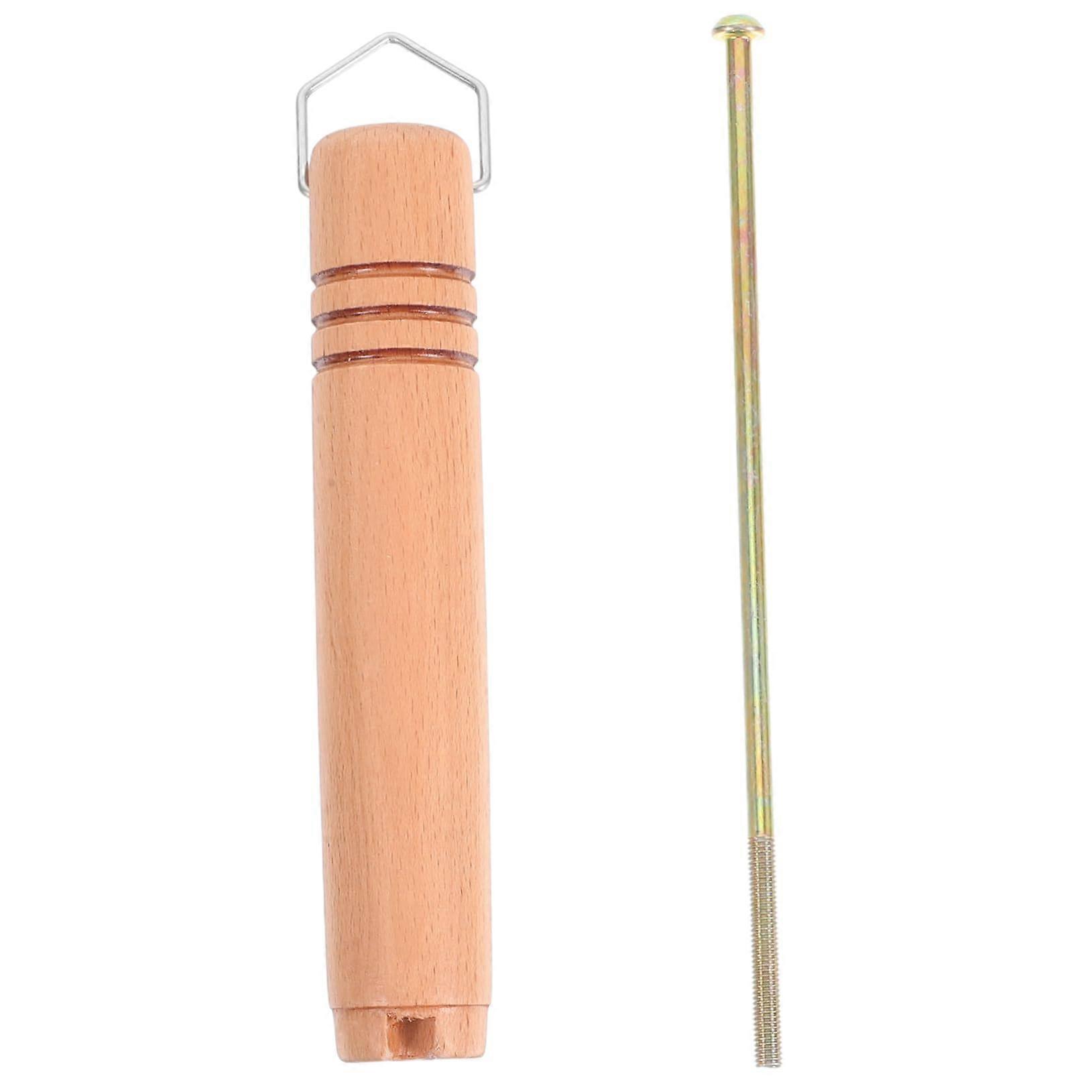 Wooden Pot Holder for Cookware, Heat-Resistant Replacement Handle for Non-Slip Saucepan and Frying Pan Grip