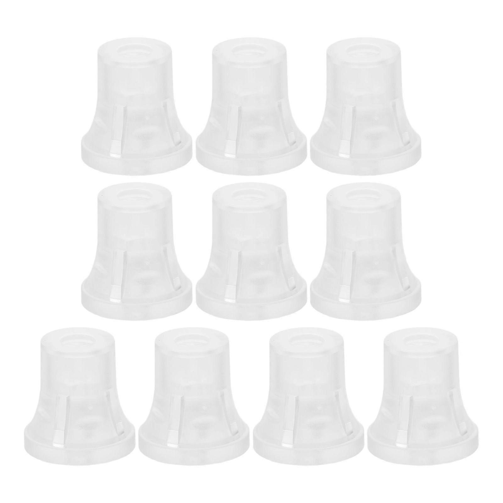 10pcs Clear Plastic Standoff Screws Mounting Hardware for Signs Plastic Screws for Professional and DIY Display Projects