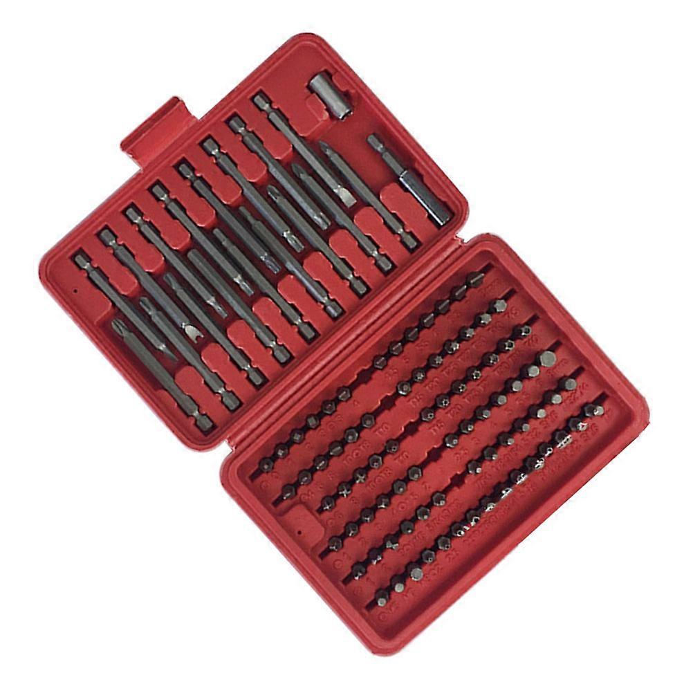 Screw Driver Bit Set Combination Tool Set Home Repair High Hardness Material 98Pcs