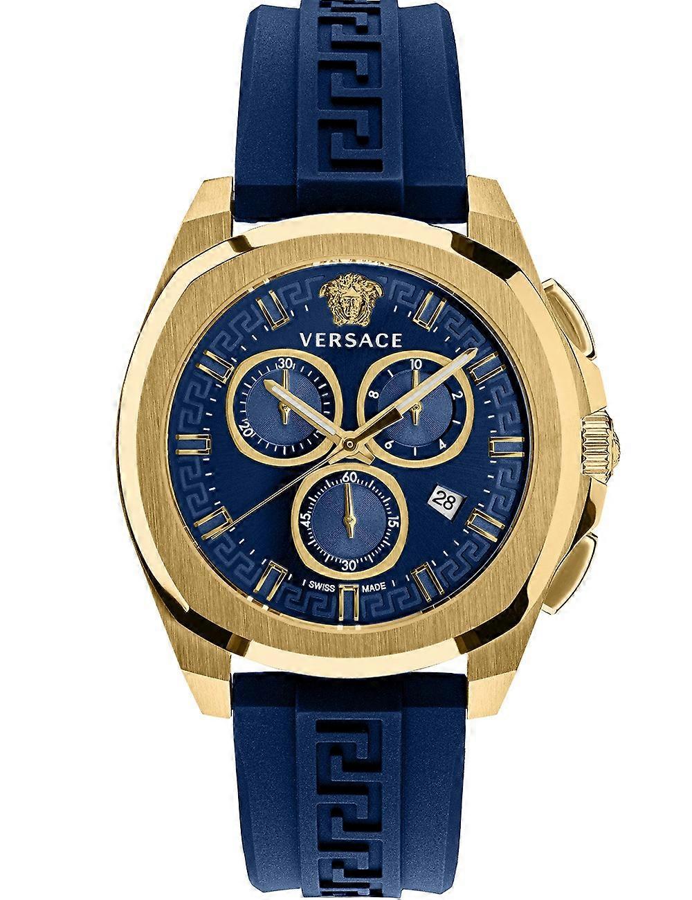 Versace VE7CA0323 Men's Watch Geo Chrono 43mm 5ATM