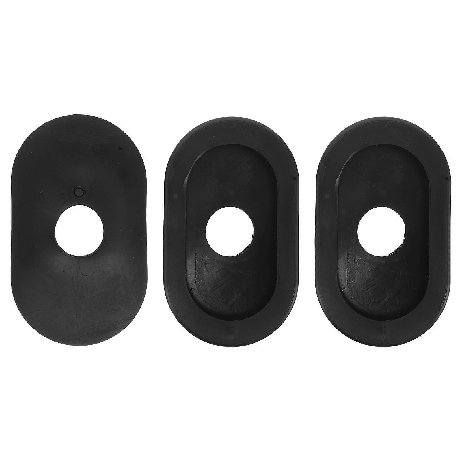 3pcs Vibration Pads for Fitness Equipment, Non Slip Floor Mats for Home Gym, Durable Protection for Treadmills, Exercise Bikes, Noise Reduction, Easy