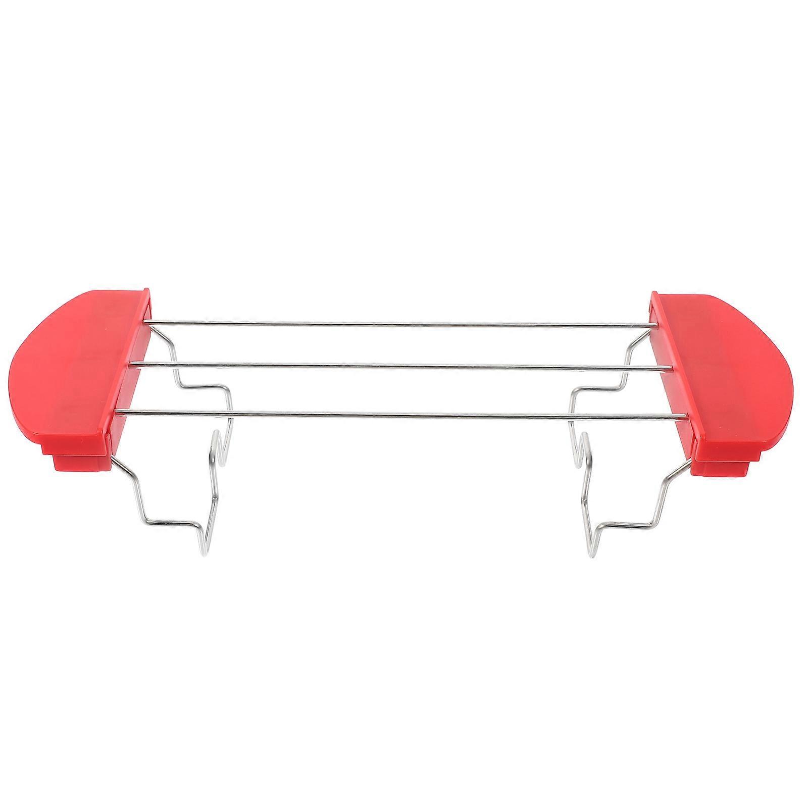 Vertical Bread Rack Round And Smooth Toaster Warming Rack Storing Food 1Pack