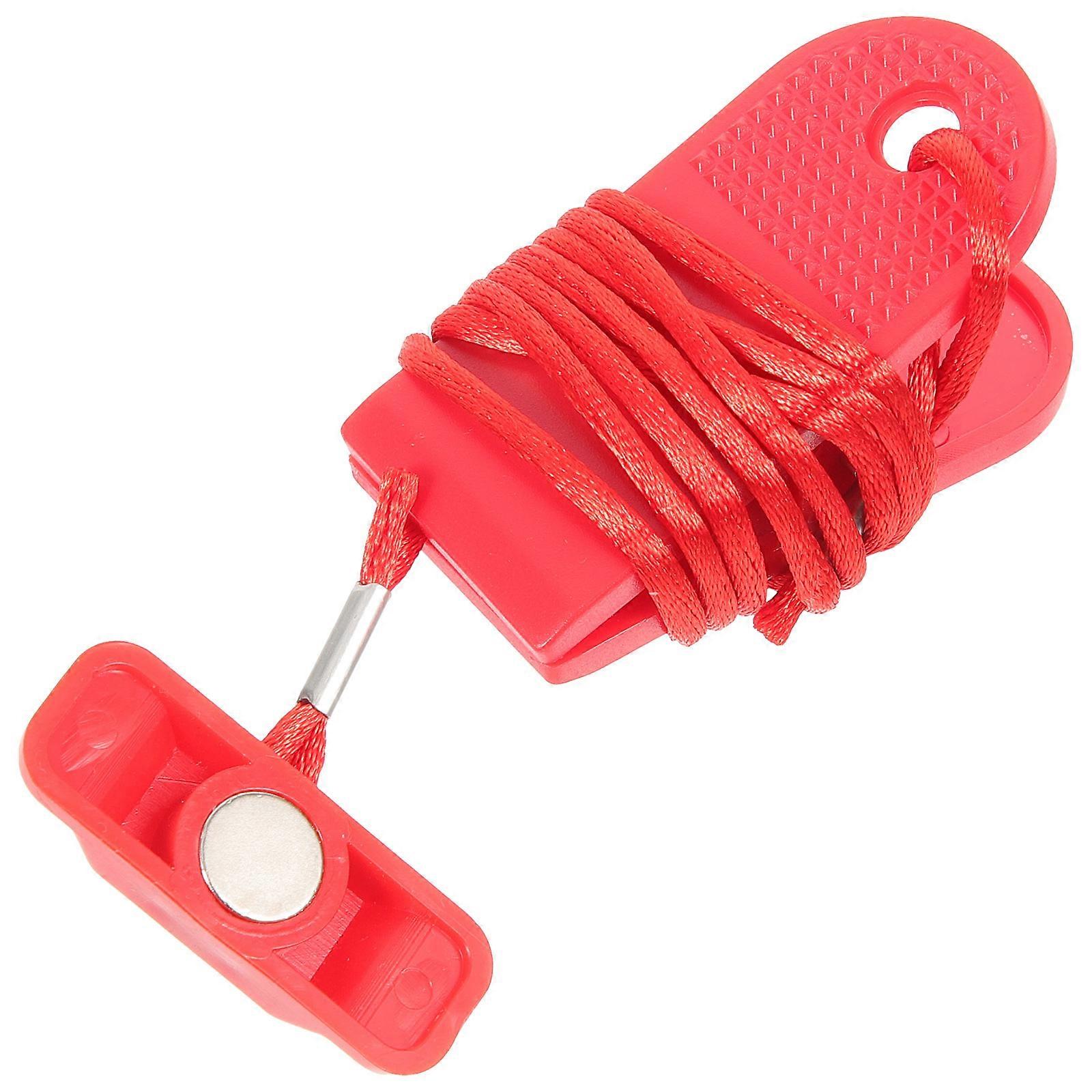 Exercise Treadmill Security Key Treadmill Key Replacement For Fitness Enthusiasts Red 1Set