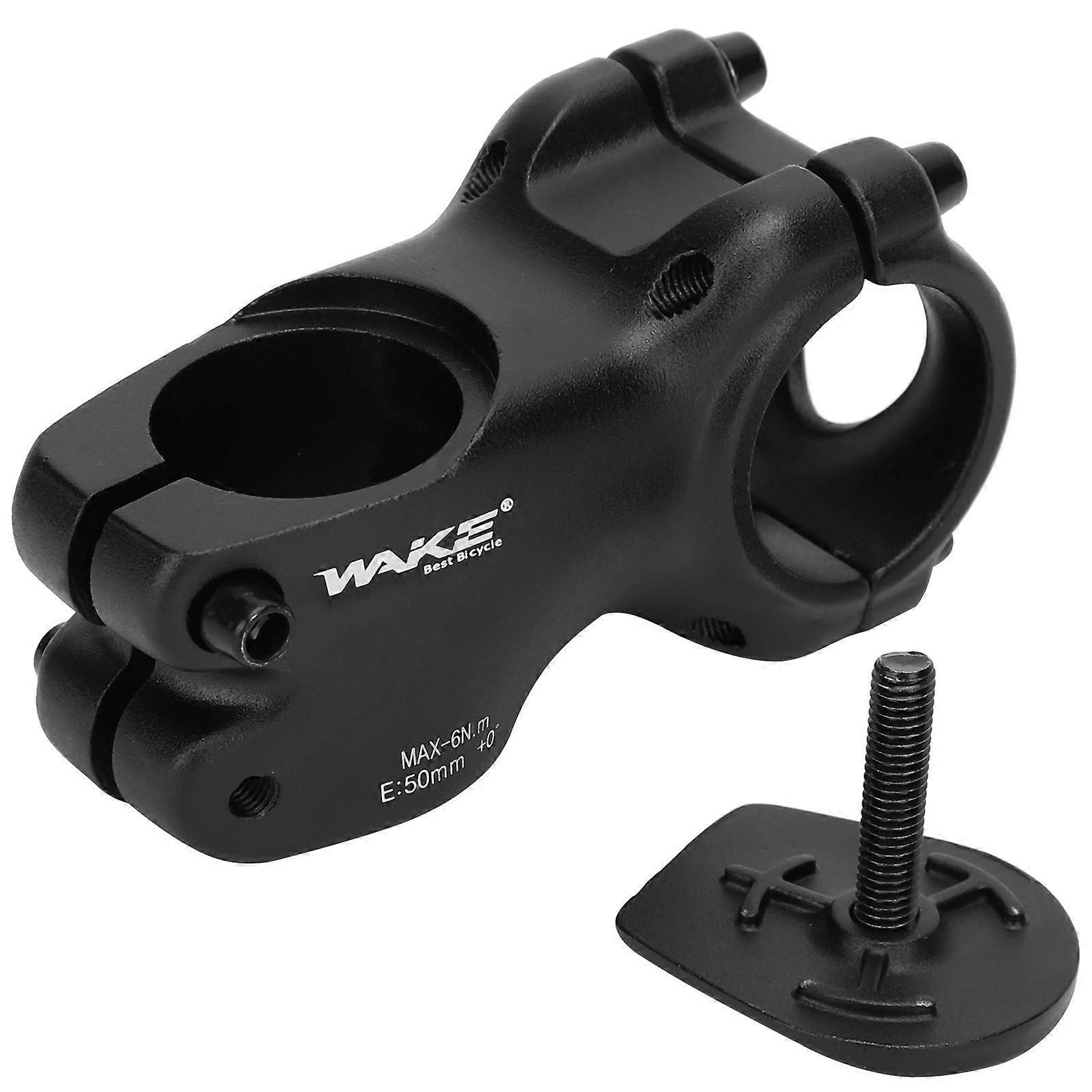 Potence de vélo en alliage d'aluminium de 2 pouces, haute résistance, 0 degré, pour guidon de vélo de montagne de 1,3 pouce