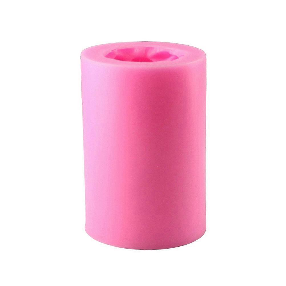 Wax Moulds For Candles Christmas Tree Mould Rosy Small 3D Design Diy Handmade Craft 1Pc