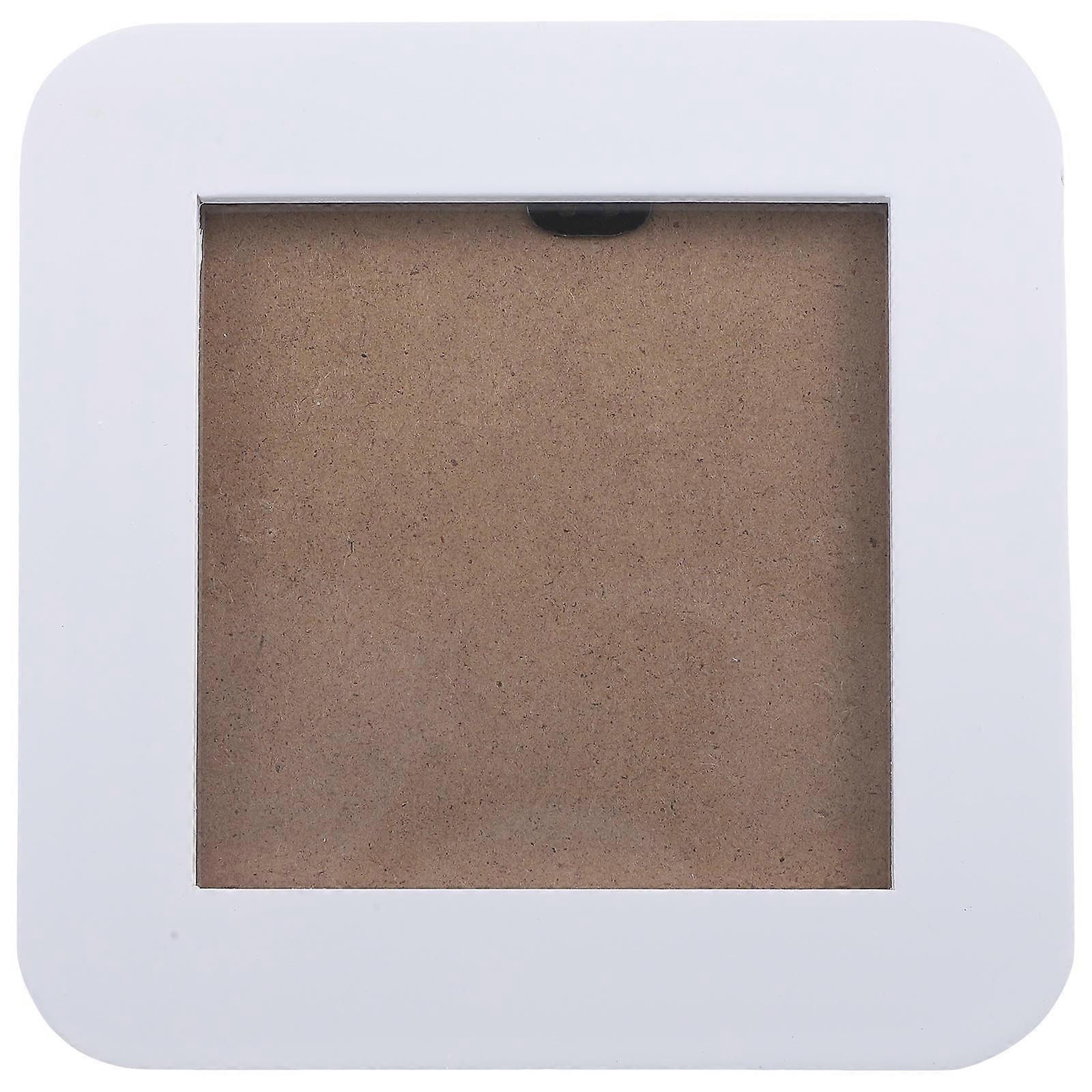 Photo Display Case Picture Frame Elegant Look Office Use Square Shape Small Photo Frame 1Pack