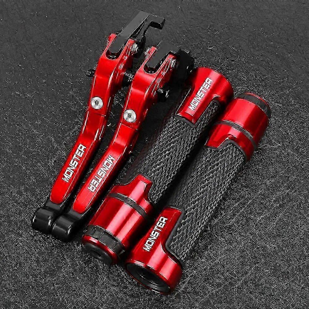 Exquisite Fit For Ducati Desert X DesertX 2022 2022 2821 Motorcycle Handlebar Grips Anti Vibration Sponge Grip Non-slip Accessories