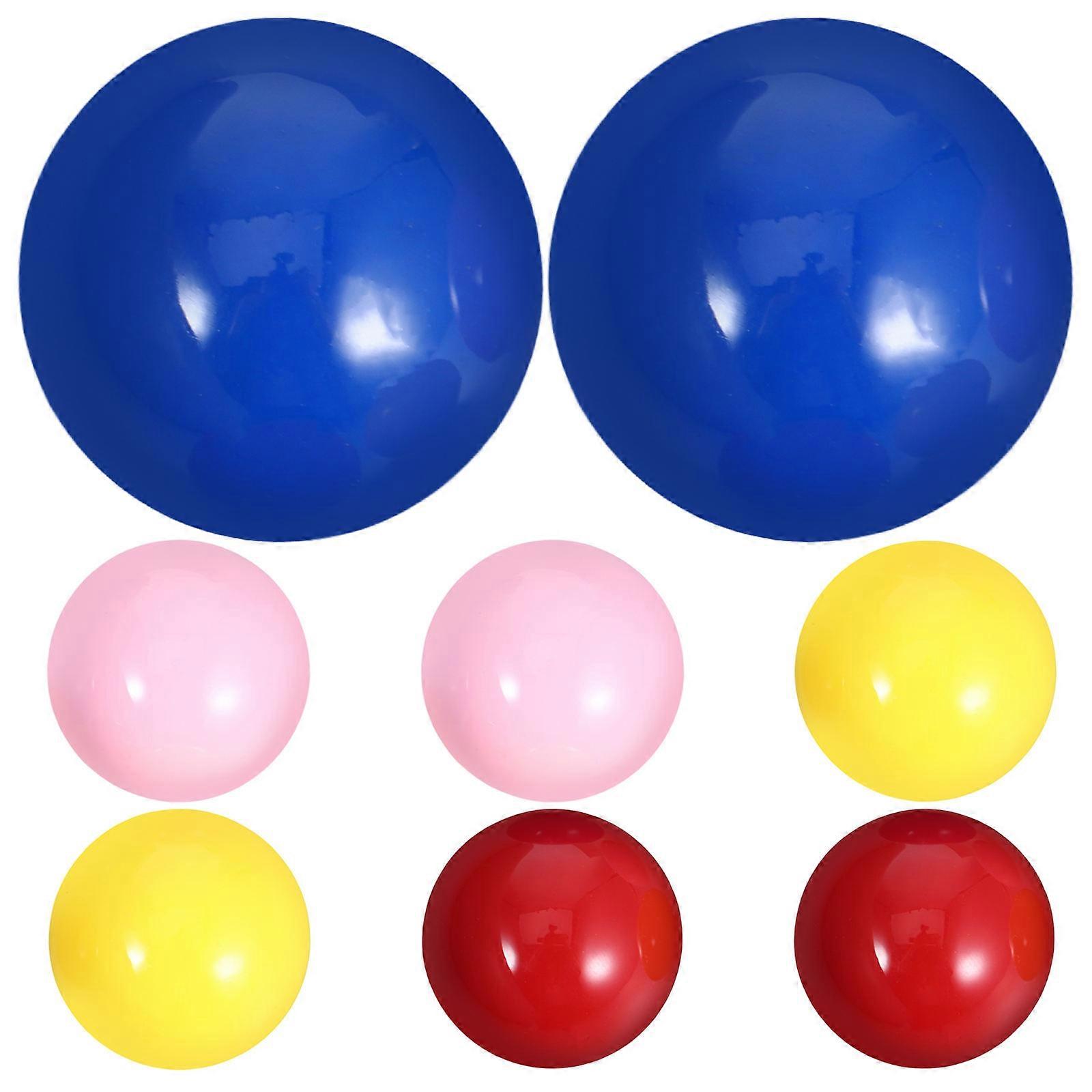 Closet Door Knobs Clown Nose Pull Handles For Drawers Furniture Renovation Round 8Set