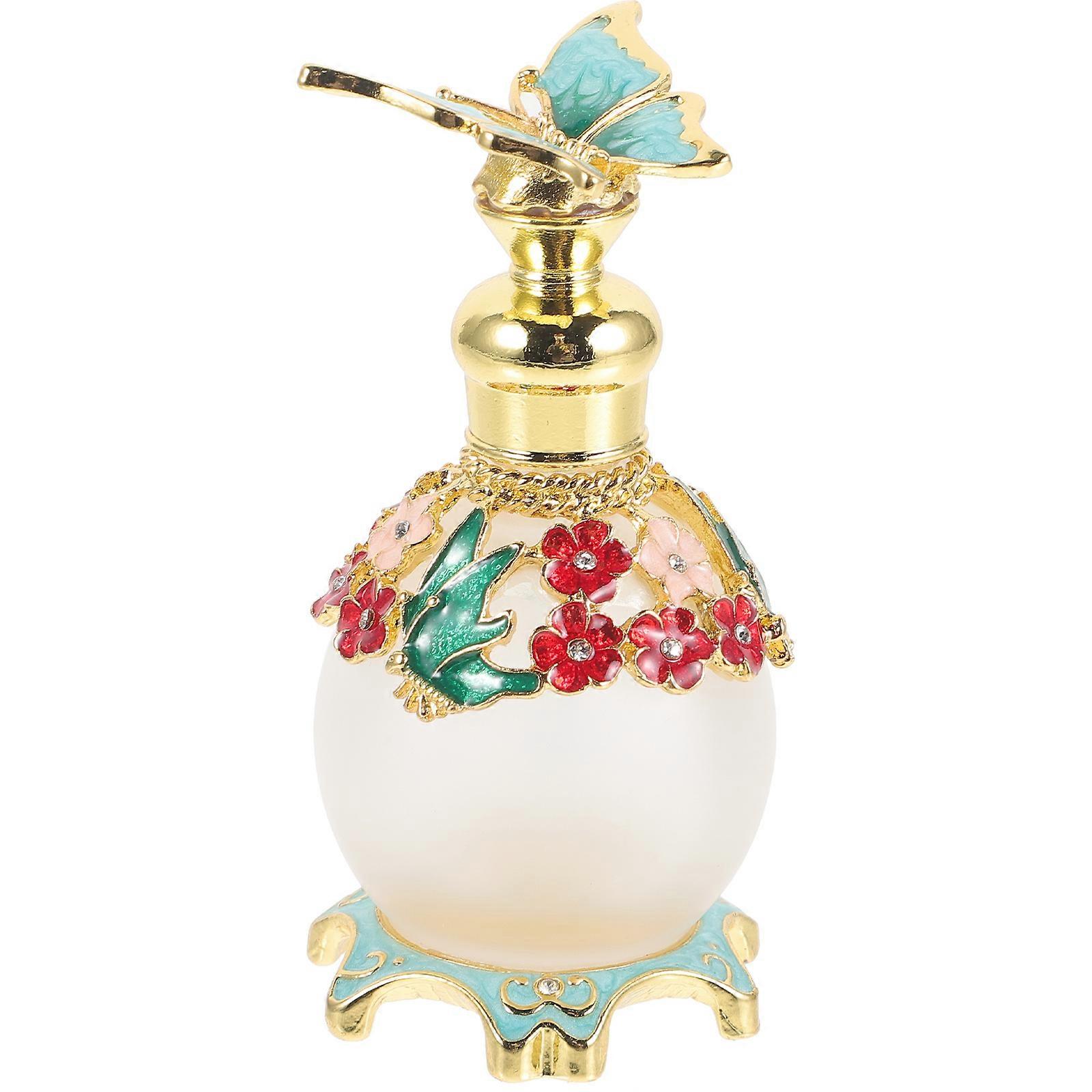 Decorative Perfume Bottle Fragrance Bottle Home Decor 8x4.5cm Glass 1Pack