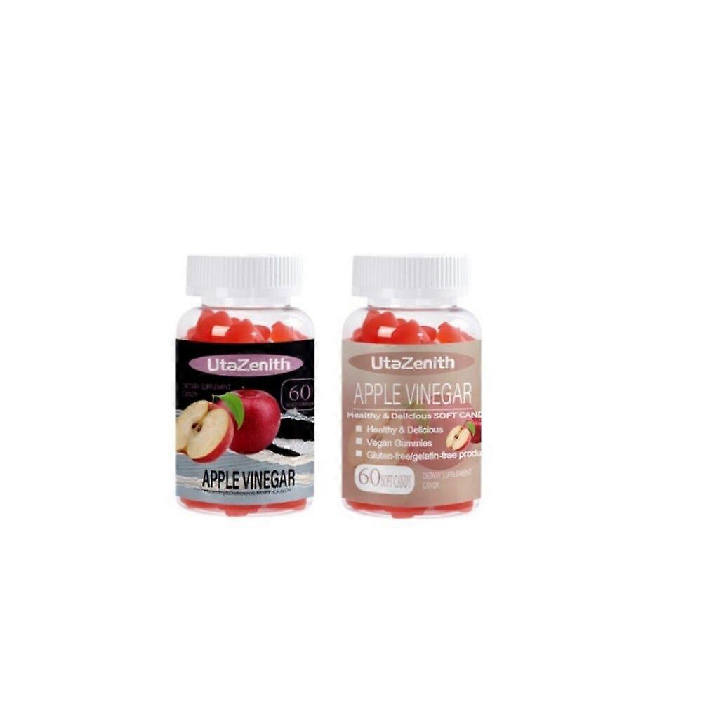 UtaZenith Apple Cider Vinegar Gummies, Daily Supplement, Dietary Supplement, Combination Pack