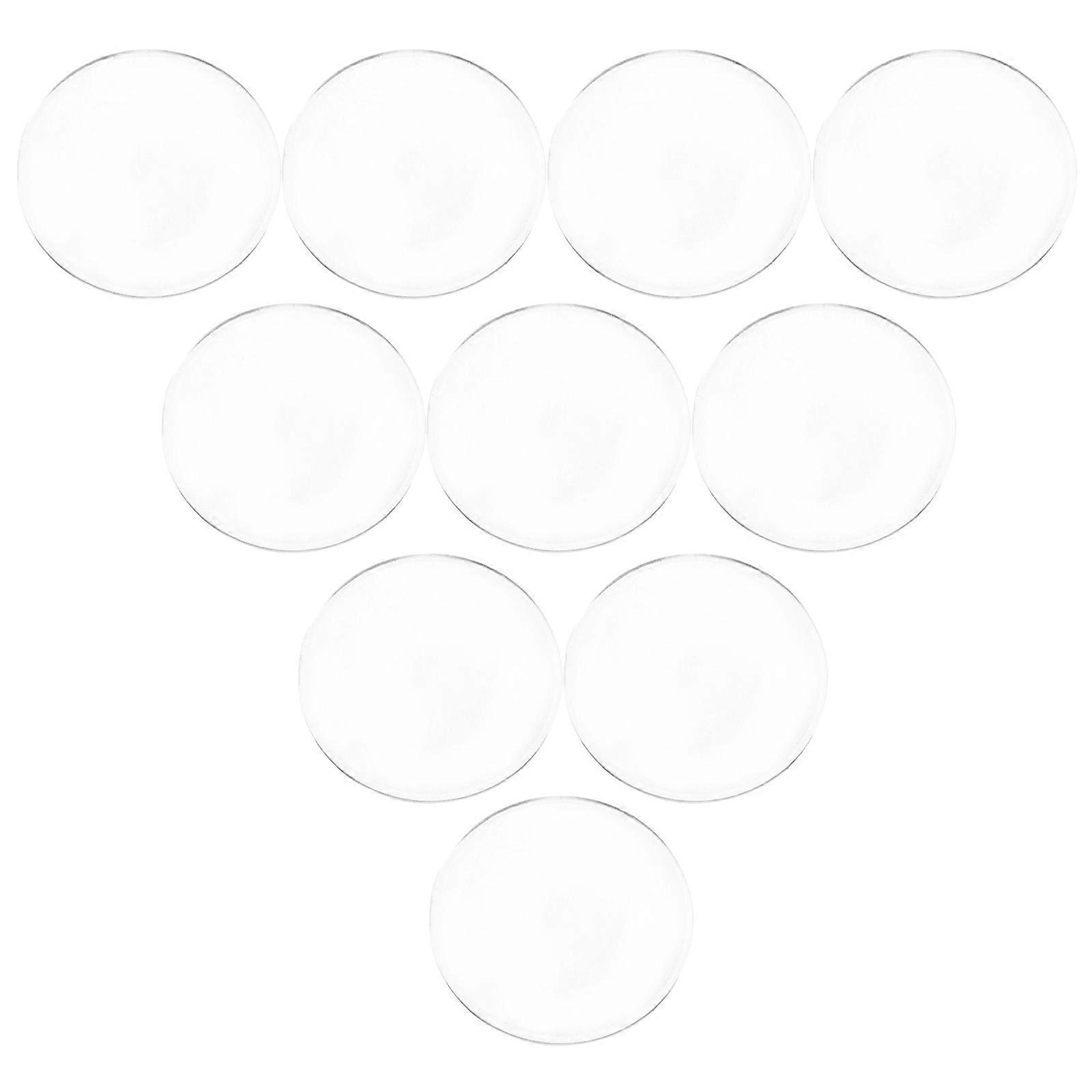 Glasses Vr Accessories Plano Convex Immersive Reality Diy Vr Lens Transparent 10Pack